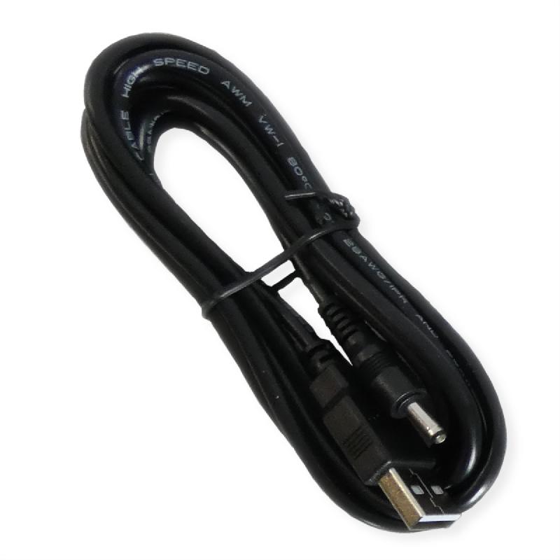 VALUE Hub USB 3.2 Gen1 à 4 ports (2x A + 2x C) avec câble prolongateur, 5 m_1