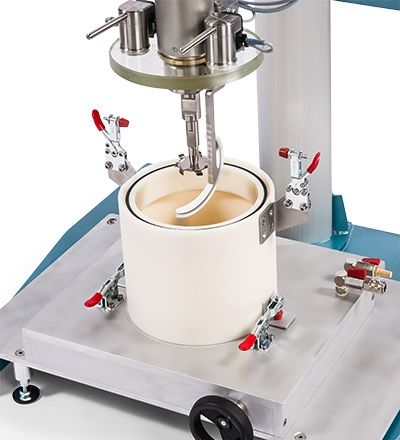 Dispermat VE sous vide pour pot jetable_1