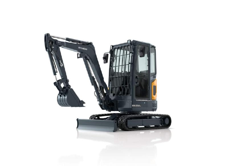Pelle compacte Hyundai HX25A Z - 2,5 tonnes, déport arrière nul, moteur Stage V_1