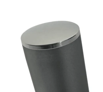 Potelet tête Inox brossé Ø 76mm & Ø 114mm_1
