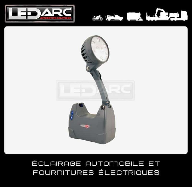 Projecteur led portable - ledarc - rechargeable 5500lm_1