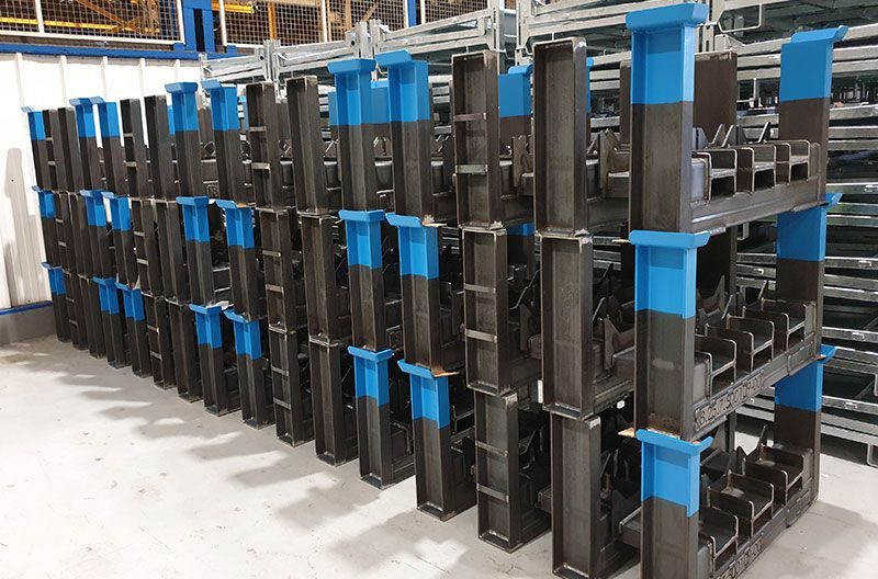 Caisse de forge - contenant métallique robuste - référence CF8-25-7-500109-2247-2 - fabrication sur mesure_1