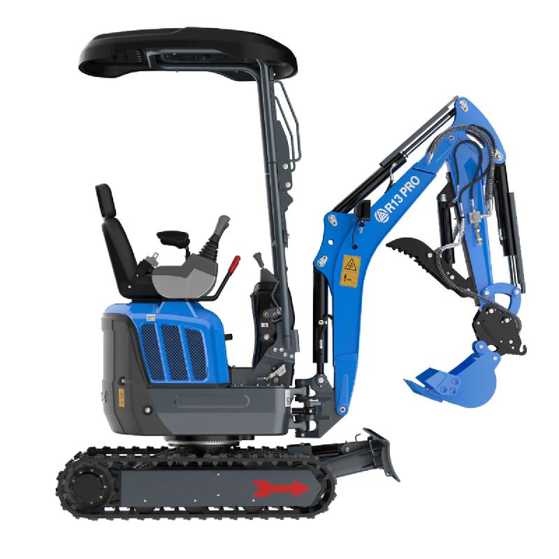 Mini-pelle RIPPA R13 PRO 1.3T neuve moteur Kubota D722_1