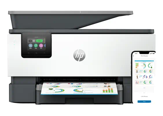 OfficeJet Pro 9120e Sans fil All-in-One Couleur Imprimante, Instant Ink; Impression recto-verso_1