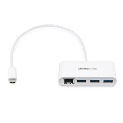 StarTech Hub USB-C à  3 ports avec Gigabit Ethernet - USB 3_1
