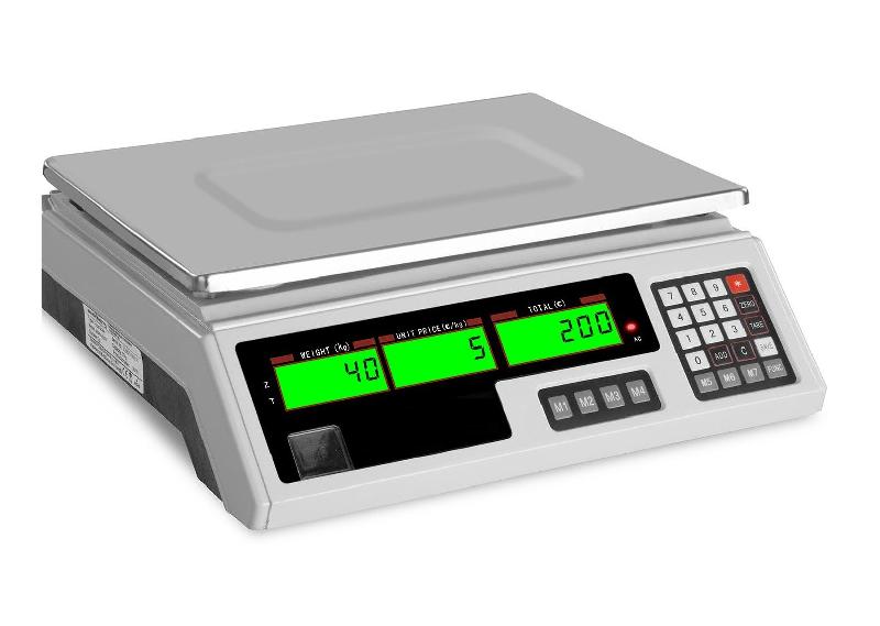 Balance poids-prix écrans lcd - 40 kg / 2 g_1