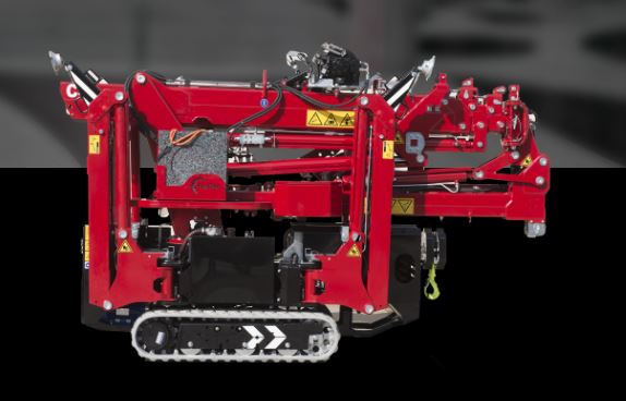 Grue araignée - Hoeflon - C4 - 2.35t - Capacité 2350 kg, portée max 11,7 m_1