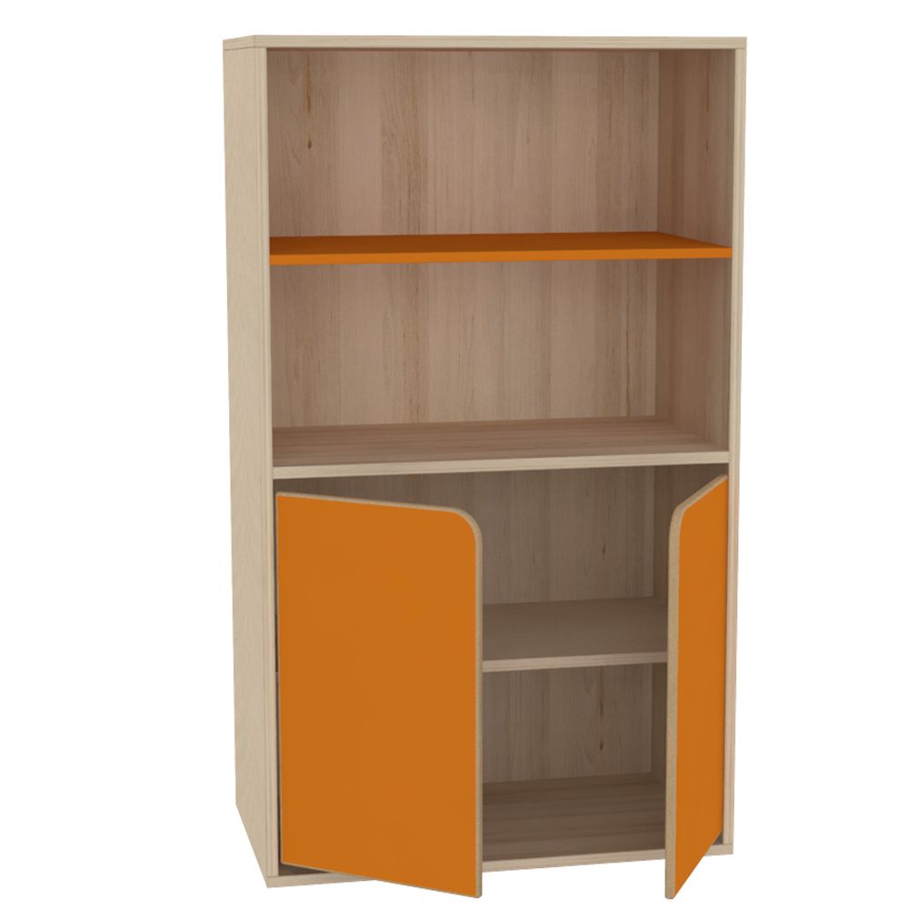 Meuble S/ Ouvert - 2 portes et 2 cases avec étagères mobiles - Réf. R.H140802-B_0