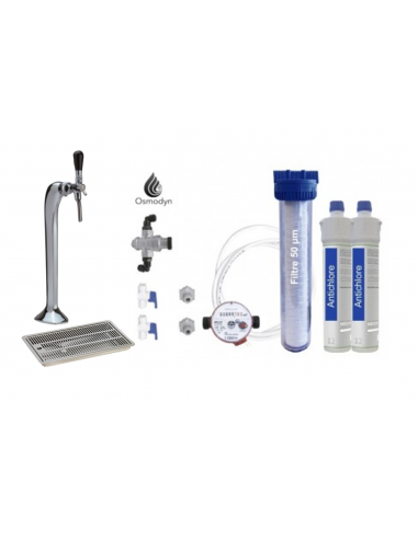 Pack PRO eau filtrée déchlorée - Colonne 1 voie - Débit 8 L/min - Filtration 50 microns_1