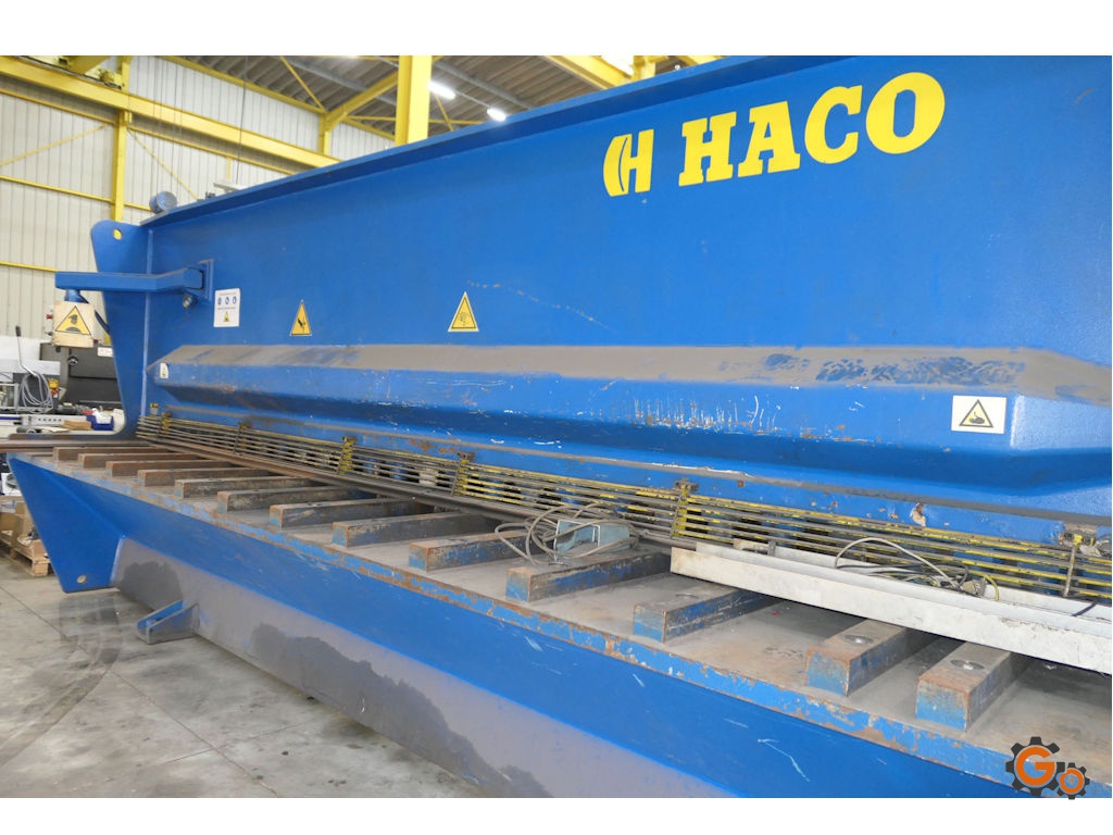 Cisaille guillotine HACO PSX 5008 - hydraulique, capacité 5050 x 8 mm - UGS : 8803_1