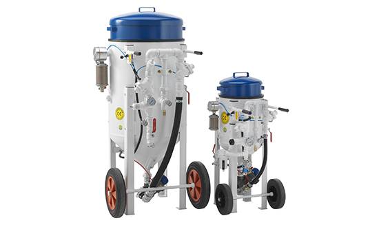 Sableuses Gamme ECO - système à pression maintenue avec capacités de 18 à 300 litres_1