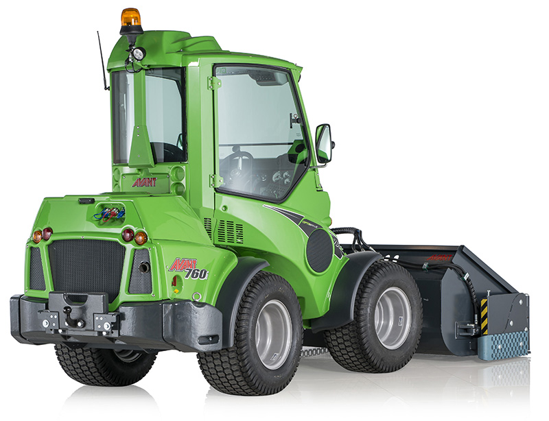 Chargeuse Avant Tecno 700 avec bras télescopique intégré