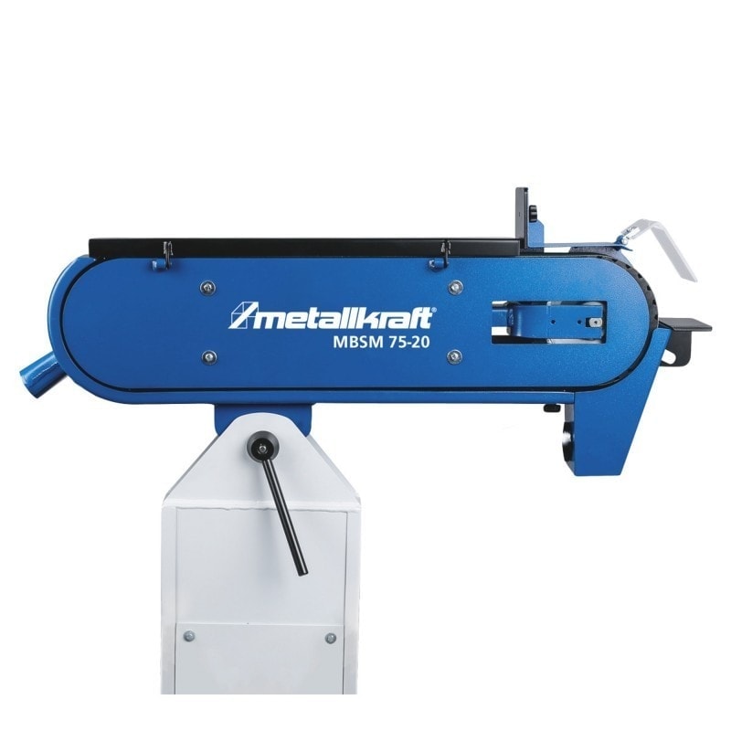 Ponceuse à bande Metallkraft MBSM 75-20 - 3712075 - Pour métal avec moteur à couple élevé et réglage facile_1