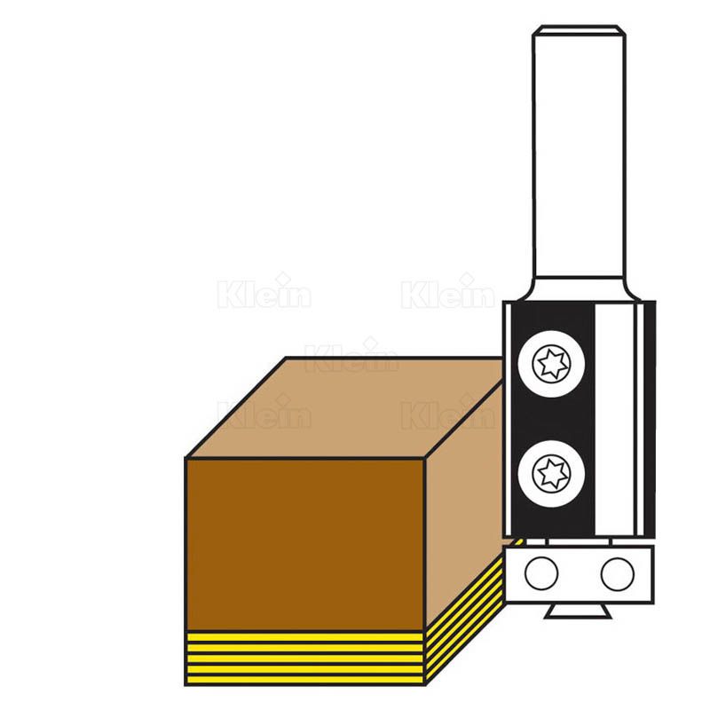 W113.160.R - Fraise à plaquette - Sistemi S.R.L. - HW interchangeable, diamètre 16 mm_1