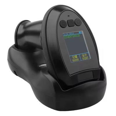 2.4G Scanner de codes à barres portatif sans fil avec écran et balayage automatique - CMOS, USB, A4, 640x480, 35cm/s_1