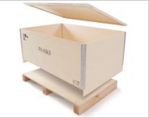 2121010 - Caisses en bois pliantes Drouin - Dimensions extérieures 1200x1000x1000 mm_0