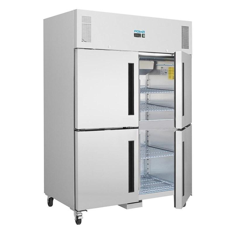 Armoire réfrigérée négative double 2 portillons GN 2/1 Série G CW196 Polar_1