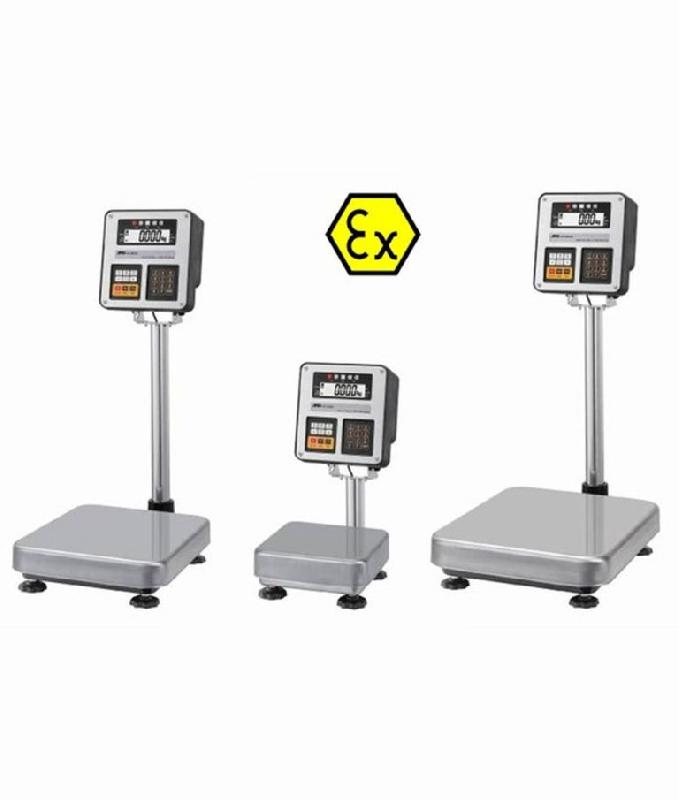 Balances industrielles ATEX série HV/HW-CEP - Sécurité intrinsèque - IP65 - Grand écran LCD rétroéclairé_1