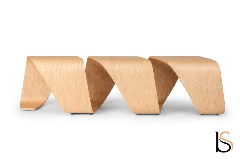 Banc d'accueil ADN - True Design - 3 places_2