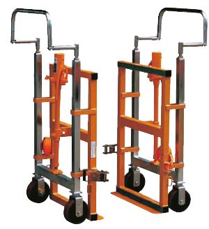 Diable lève-charge FM180B - Élévation manuelle hydraulique - Capacité 1800 kg - Construction en acier résistant_1