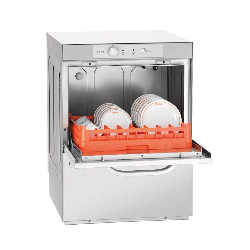 Lave-vaisselle mécanique casier 500 x 500 - Avec pompe de vidange | Bartscher US E500 LPR_1