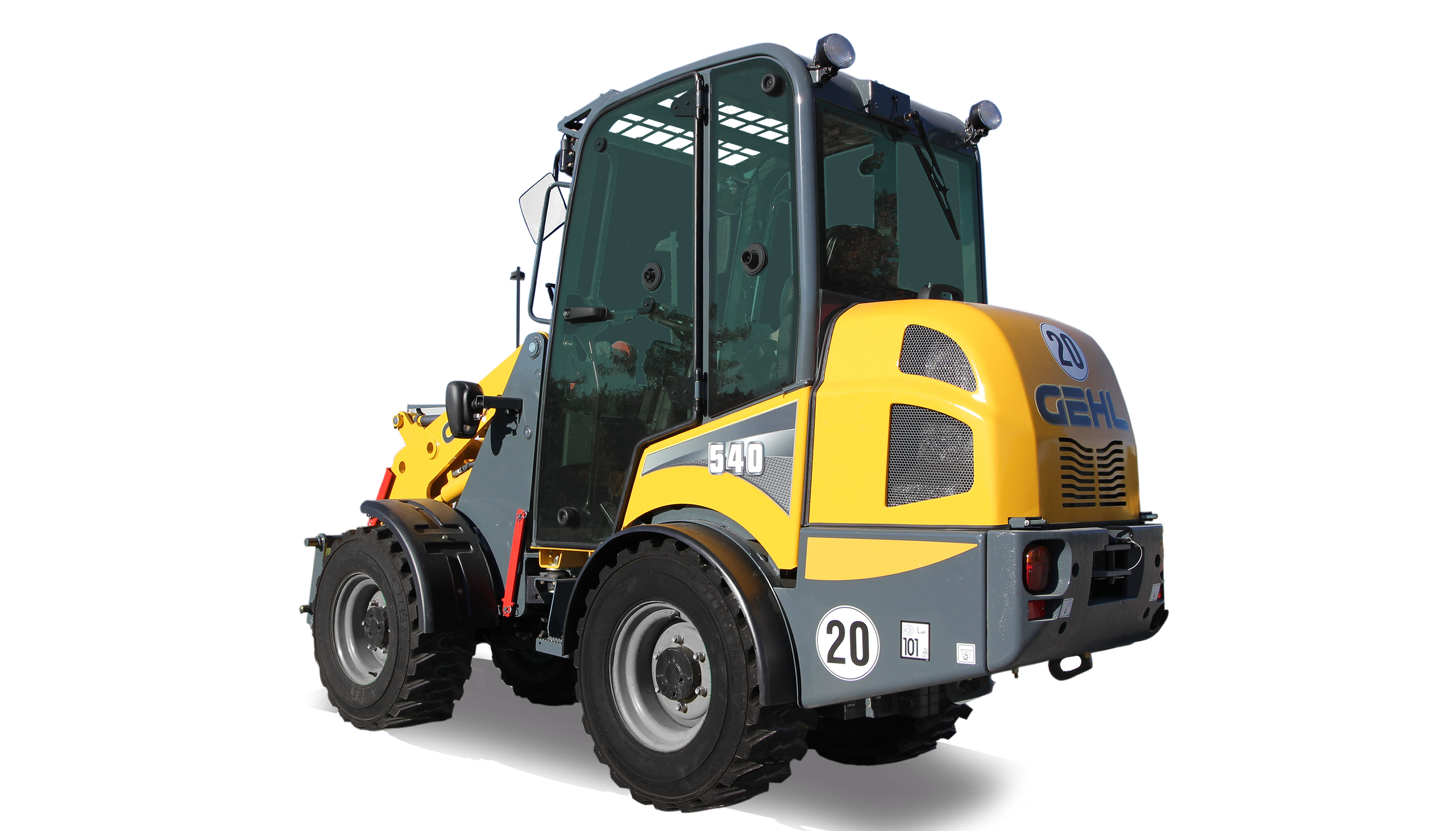 Mini-chargeuse 3.5t - Manitou 540 - ergonomie optimisée et moteur diesel Yanmar_1