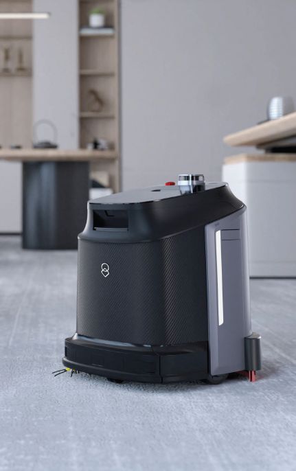 Robot de nettoyage autonome, robot laveur de sol professionnel_1