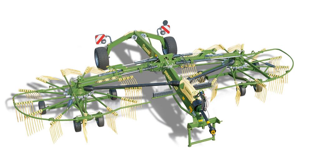Krone Swadro tc680 pour des andains homogènes à haute vitesse de travail