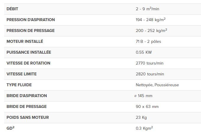 Ape 351/a - ventilateur centrifuge industriel - euroventilatori - moyenne et haute pression_1