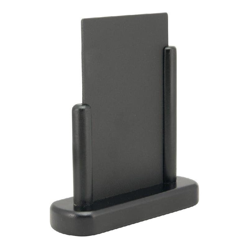 Chevalet de table ardoise A6 Elégant noir 15x17.5cm_1