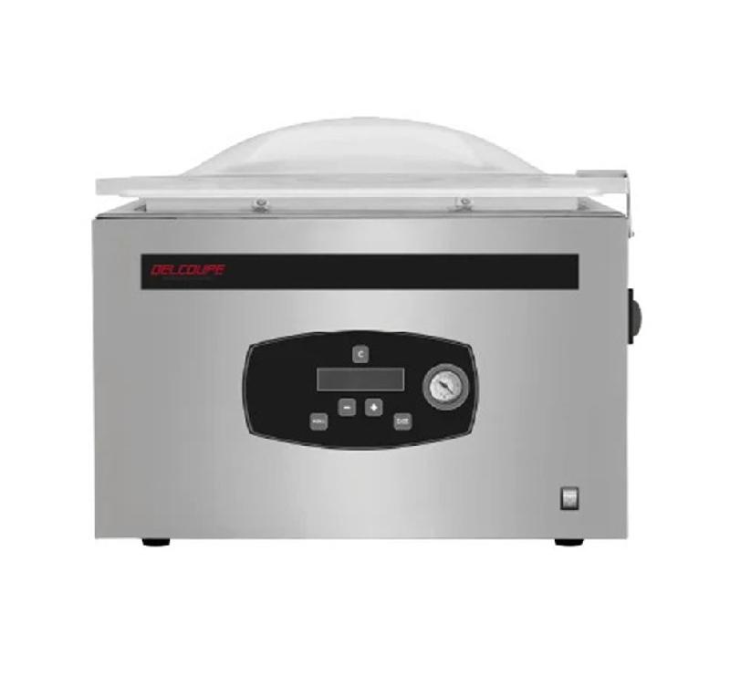 Machine Sous-vide à Cloche 520 mm 25m3 avec Table et Imprimante - Prestige | Delcoupe - Avec barre de soudure supplémentaire_1