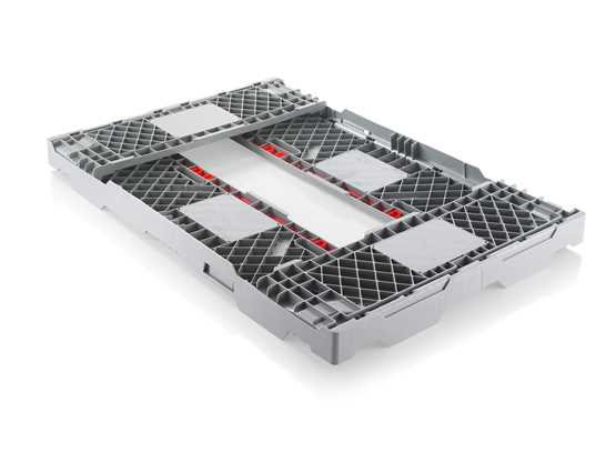 Réhausse pliable en plastique 800x1200 - REH812PE/R - compatible palettes avec rebords jusqu'à 7 mm_1