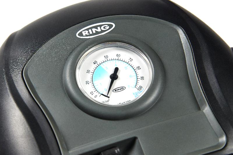 RING - Compresseur gonfleur RTC200 7 bars avec manomètre 12V - Kit d'adaptation inclus_1
