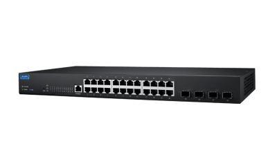 Switch Ethernet 24 ports Gigabit + 4 ports SFP 10G administrable L2 - EKI-7428G-4X-AE - Advantech_1