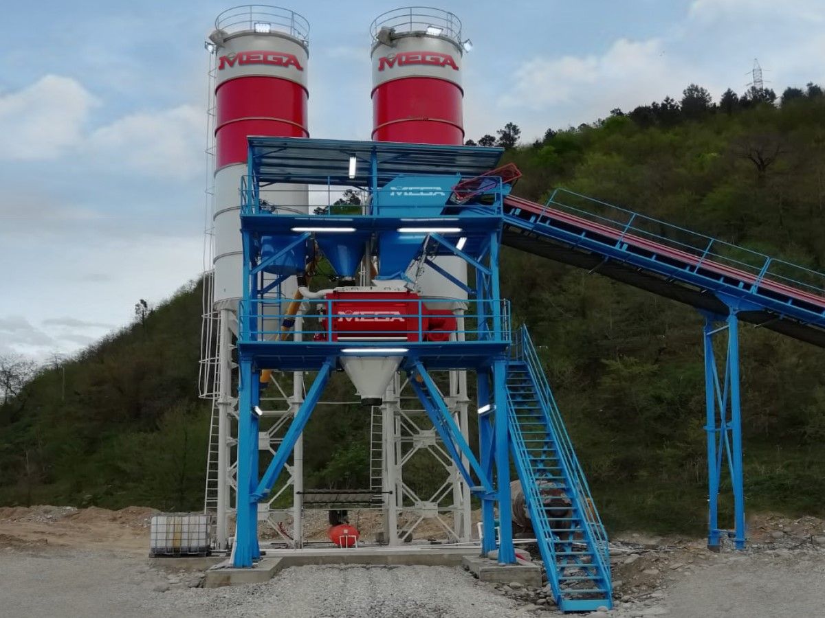 Nouvelle centrale à béton 120 m³ - Mélangeur Twin Shaft 3000L - Garantie 3 ans - Installation gratuite_1