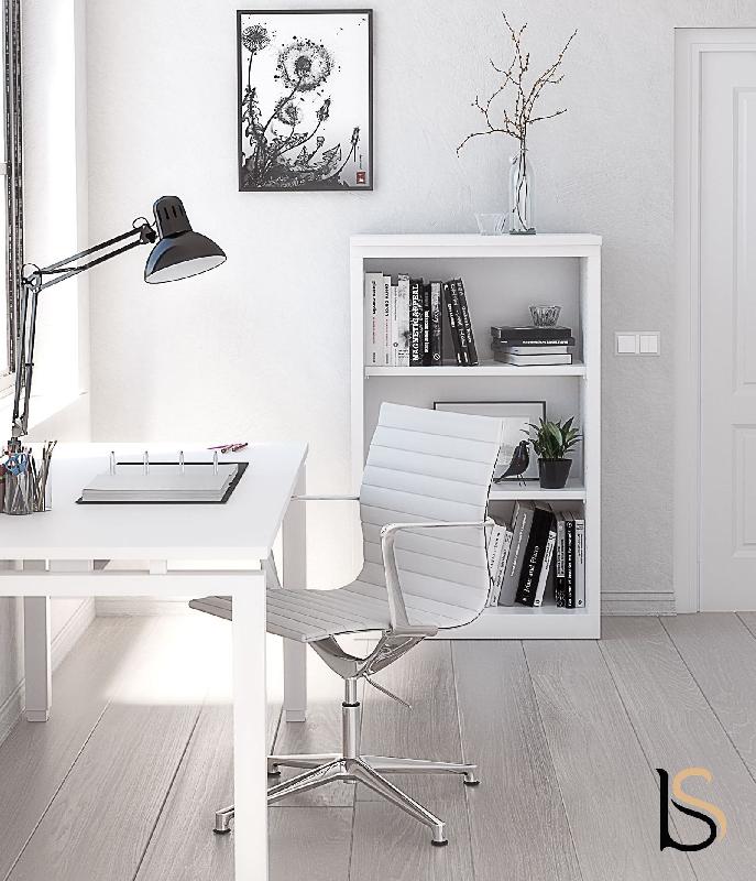 Siège de réunion design Evole - Mobel Linea - Blanc_0