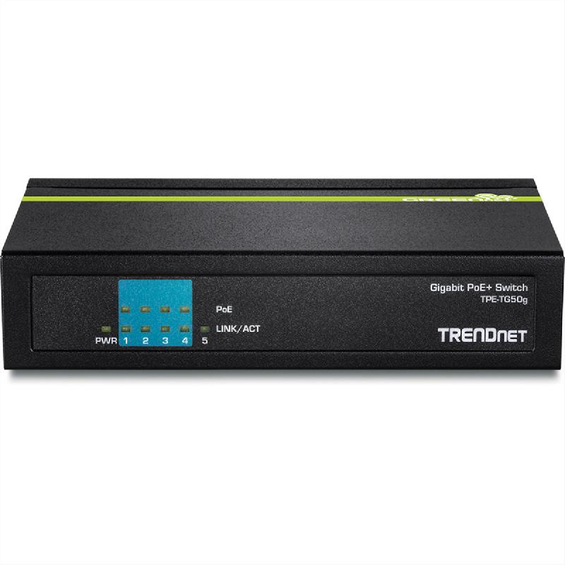 TRENDnet TPE-TG50g Switch PoE+ Gigabit à 5 ports_1