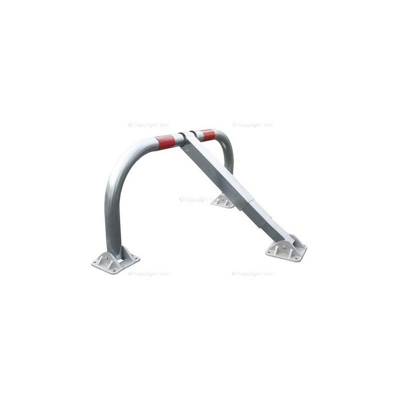 Arceau de parking haute résistance STOPCHOC - Amortisseur intégré - Tube 55 mm - L 970 x l 405 x H 650 mm_1