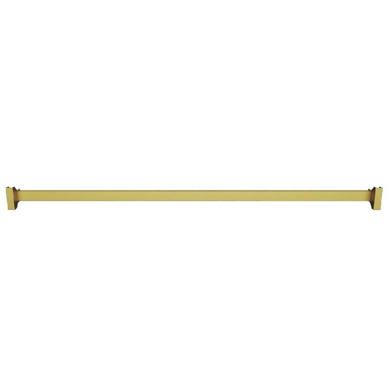 Barre de charge pour tube 25x15 mm - 1232x44mm - or bronze_1
