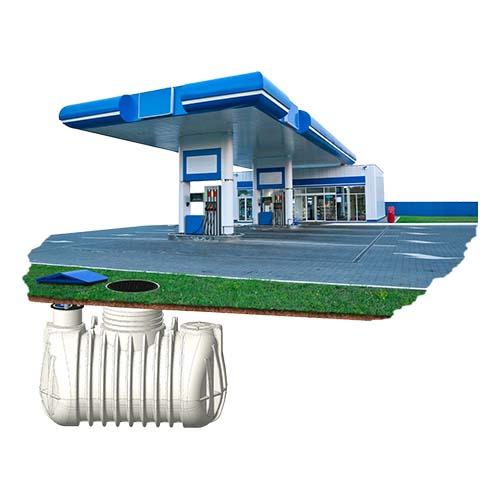 Cuve enterrée AdBlue® en plastique PEHD - 4800L pour station-service_1