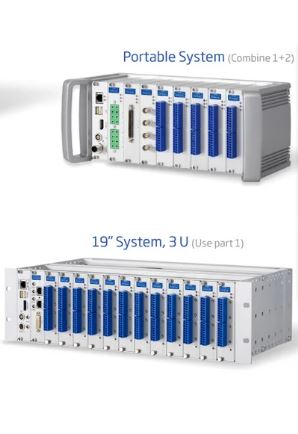 Système de mesure distribué et flexible (bloxx), portable et compact (brixx) ou multicanaux (raxx 3U et slimline) destiné aux environnements potentiellement difficiles_1