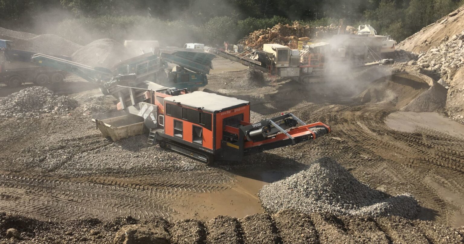 Table de tri mobile hybride PS212T avec séparateur d'air - diesel-électrique - Jusqu'à 6 postes de travail_1