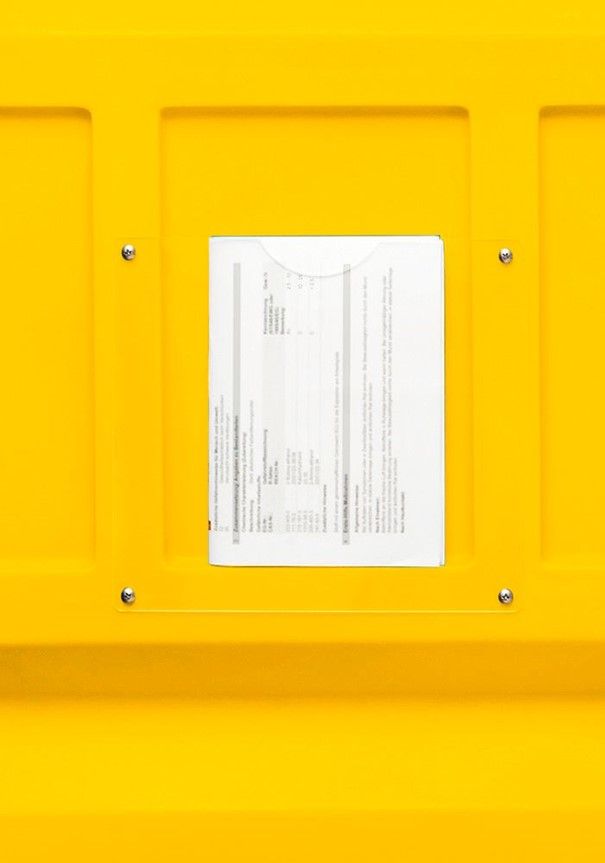 Armoire de sécurité Polystore - Stockage de liquides polluants et agressifs - 218303W - Plastique résistant avec étagères inox_1