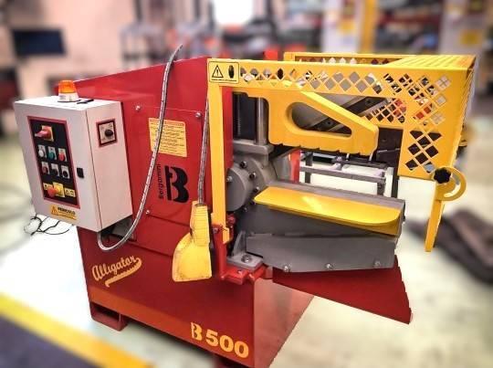 Cisaille croco B500 - Bergamini - Réglage manuel - Lame 500mm - Moteur 7,5 kW_1