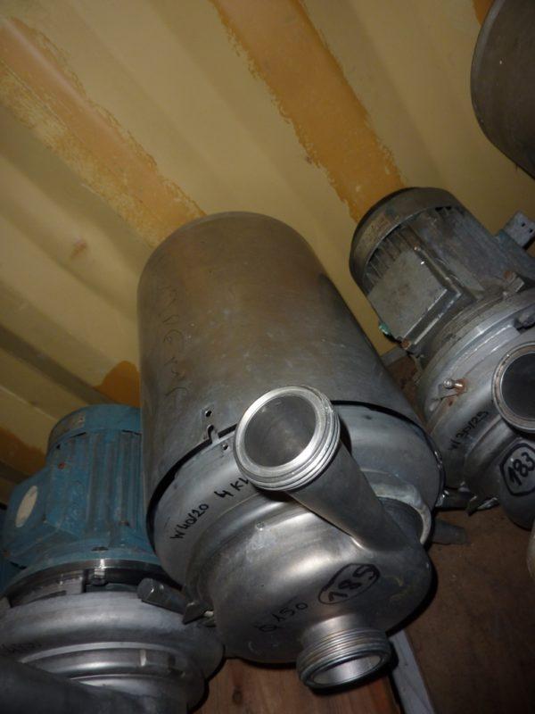 Pompe centrifuge APV-SPX W40/20 - 4 kW - 2905 t/min - 150mm diamètre turbine_1