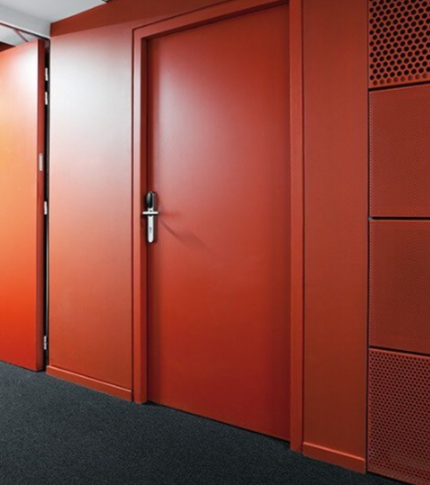 Porte coupe feu 60 mn - 1H simple action - Blocs-portes feu EI30 ou EI60 avec condamnation - 1 vantail,2 vantaux_1