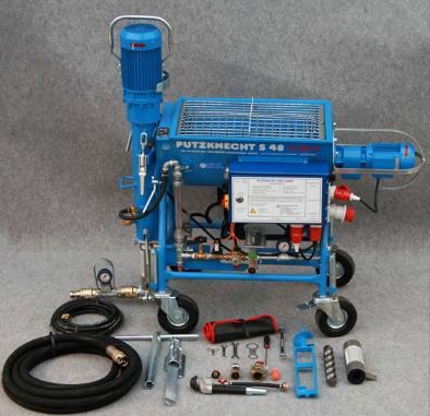 Putzknecht s48 easy - machine à projeter uelzener - malaxeur-projeteur_1