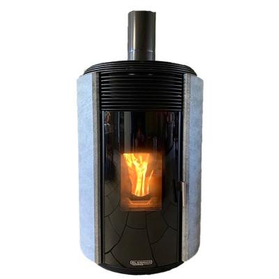 Courchevel - poêle à granulés sans électricité en pierre ollaire - gf flam_1