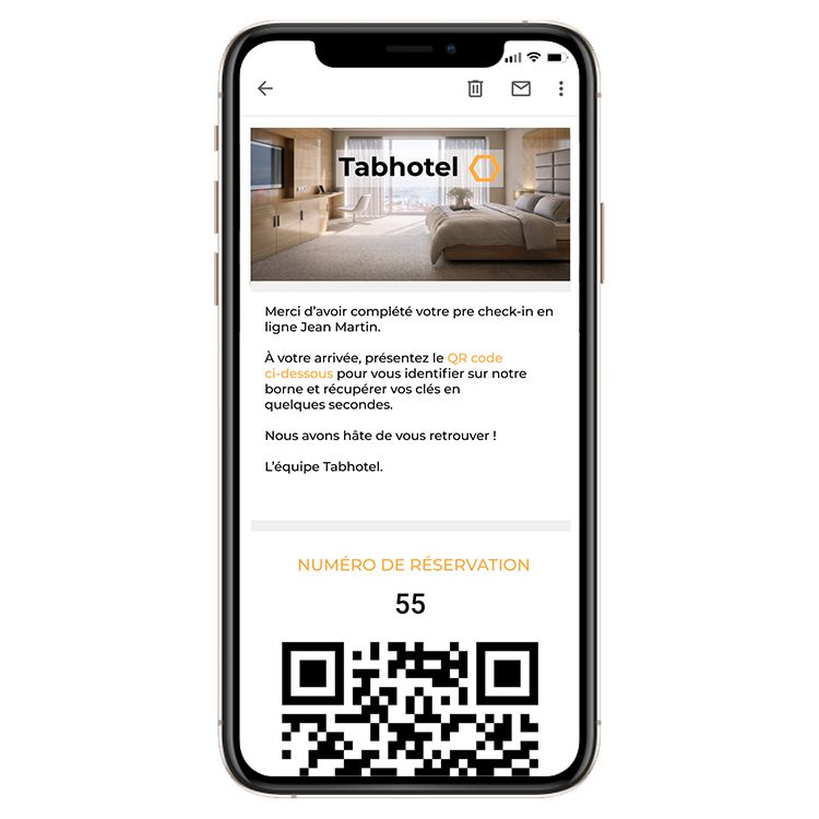 Kit de check-in sans contact pour hôtels - solution self-service avec clé RFID et plateforme cloud_1