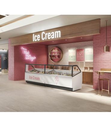 Vitrine à crèmes glacées pour chr, traiteurs, boulangeries, pâtisseries, marchands de glace et snacks -  delight 20 iarp_1